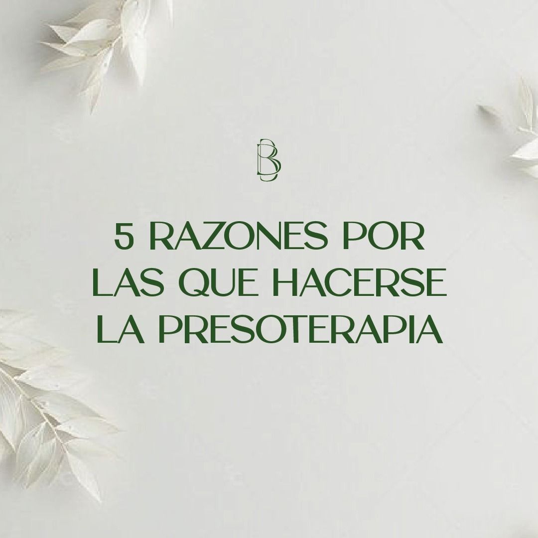Tratamiento presoterapia
